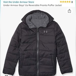 Under Armour reversible puffer jacket